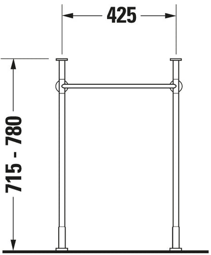 Duravit Vero Metal console