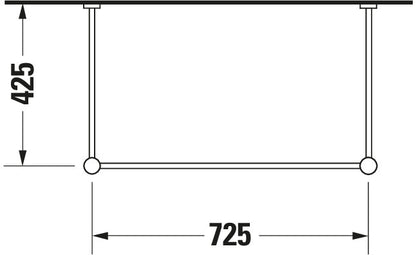Duravit Vero Metal console