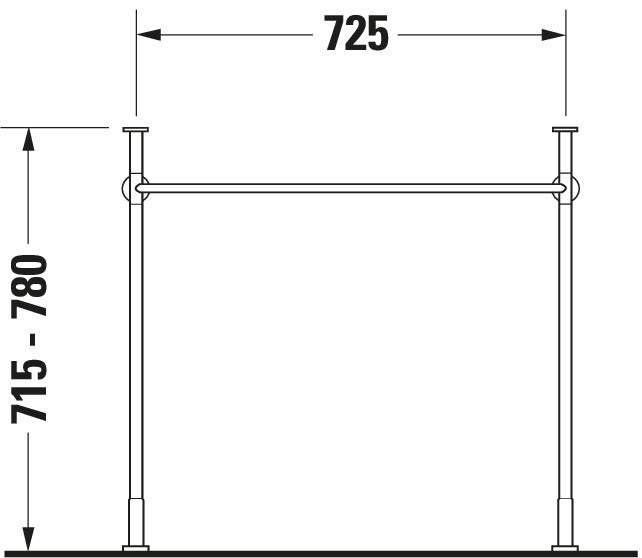 Duravit Vero Metal console