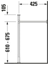 Duravit Vero Metal console