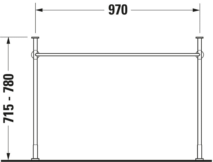 Duravit Vero Metal console