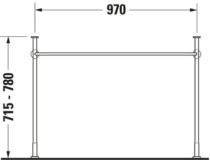 Duravit Vero Metal console
