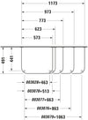Duravit Happy D.2 Metal console