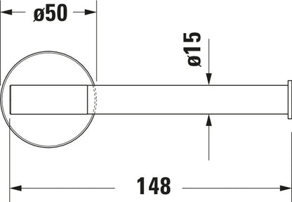 Duravit Starck T Toilet paper holder