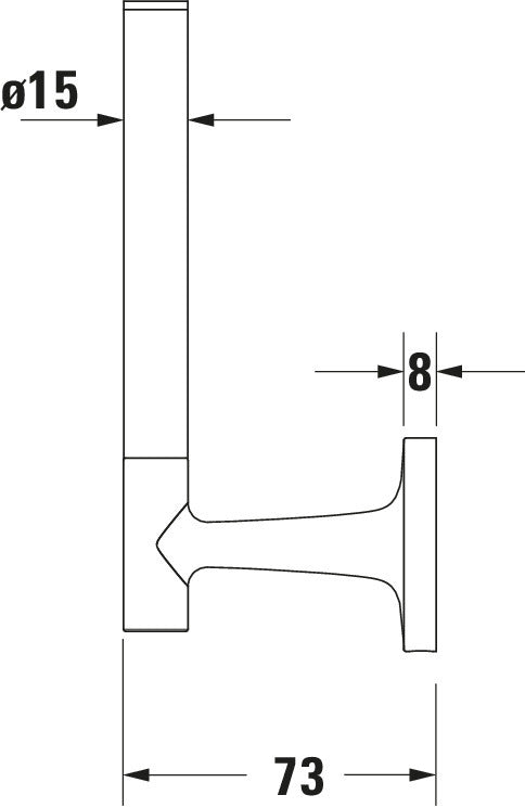 Duravit Starck T Spare roll holder