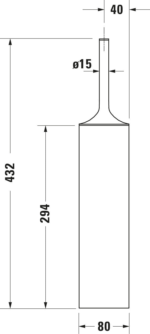 Duravit Starck T Brush set