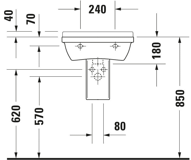 Duravit Starck 3 Washbasin