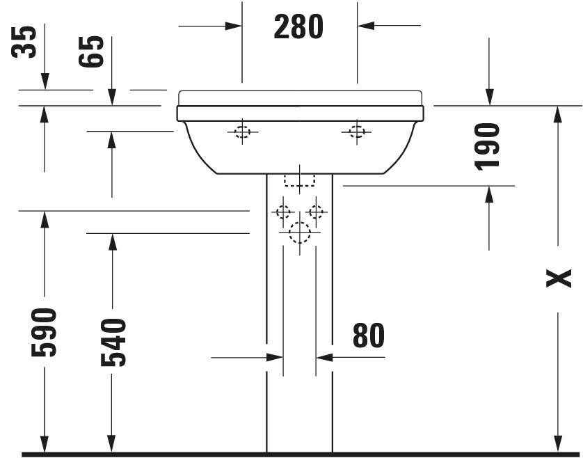 Duravit Starck 3 Washbasin