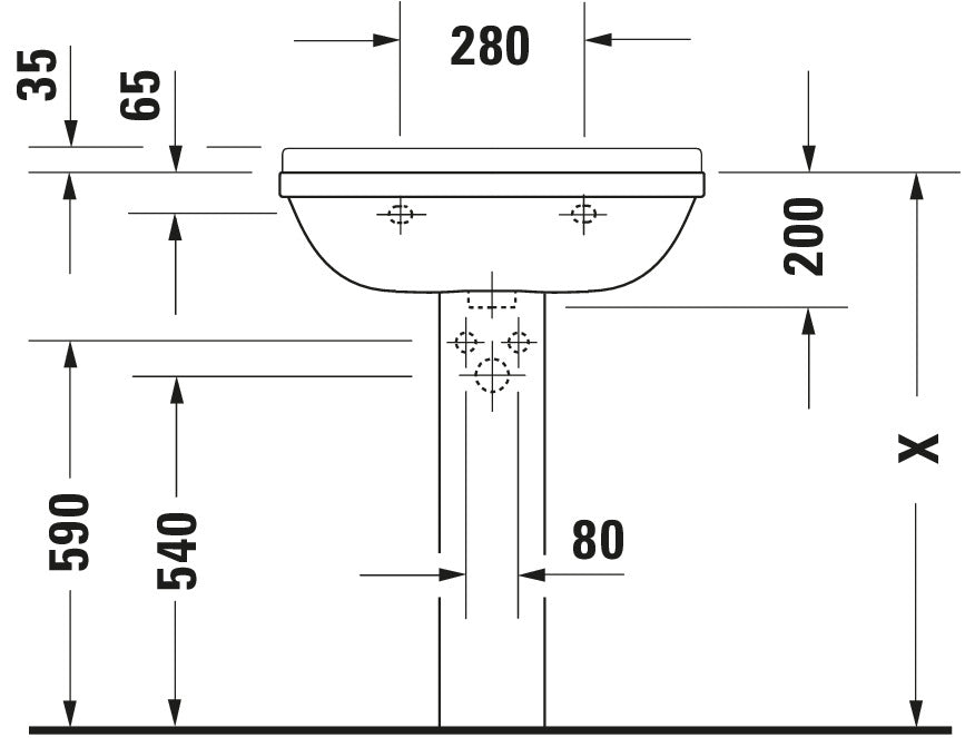 Duravit Starck 3 Washbasin