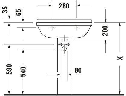 Duravit Starck 3 Washbasin