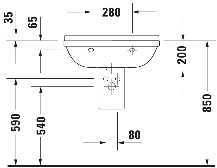 Duravit Starck 3 Washbasin