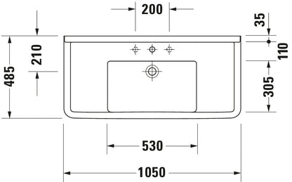 Duravit Starck 3 Washbasin