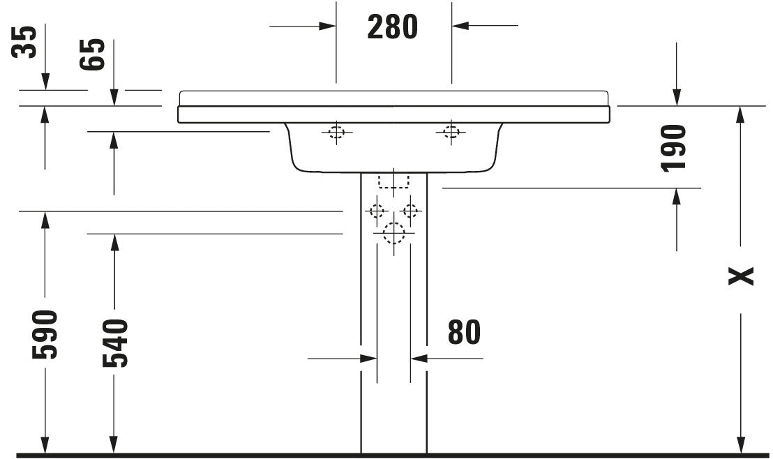 Duravit Starck 3 Washbasin