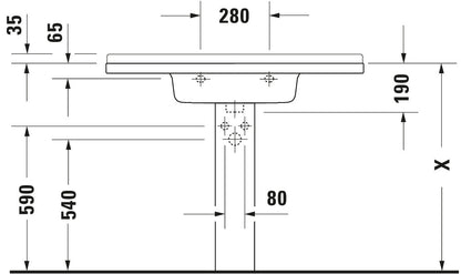 Duravit Starck 3 Washbasin