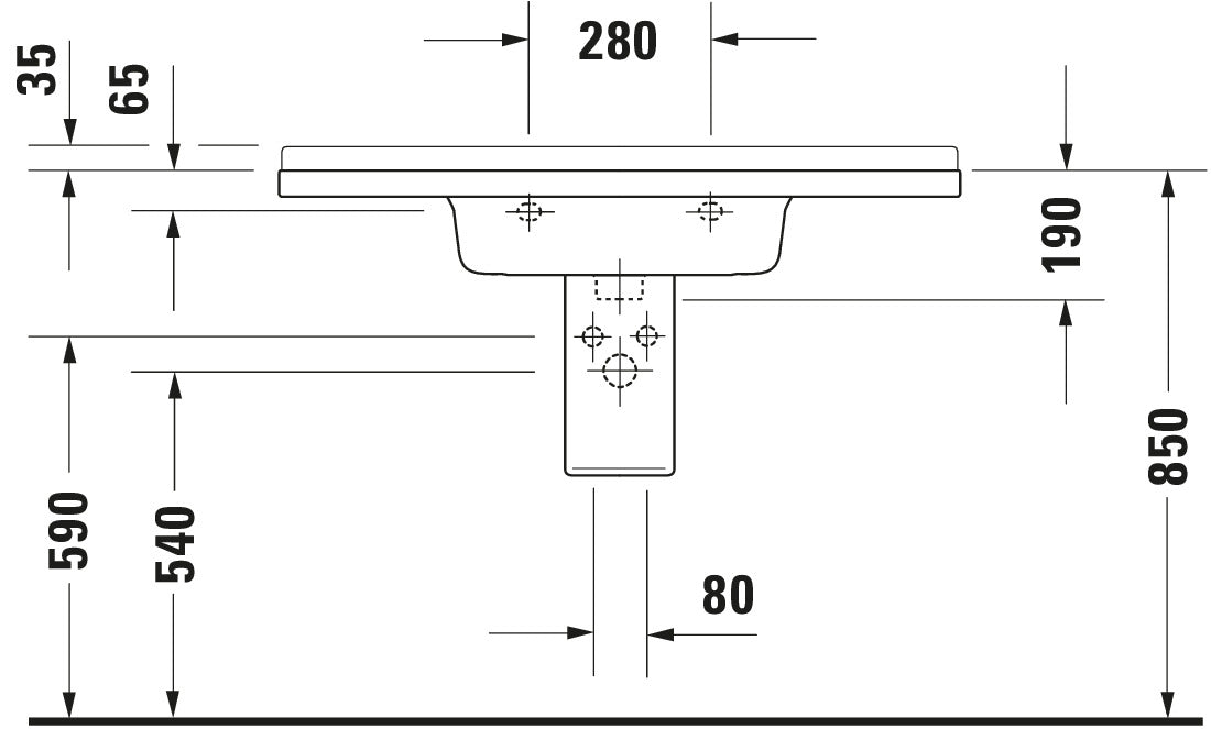 Duravit Starck 3 Washbasin