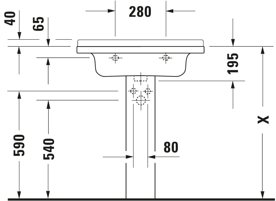 Duravit Starck 3 Washbasin