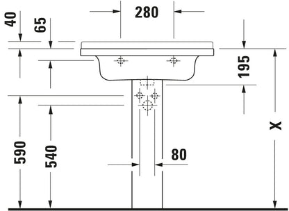 Duravit Starck 3 Washbasin