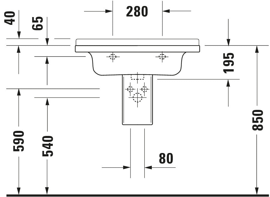 Duravit Starck 3 Washbasin