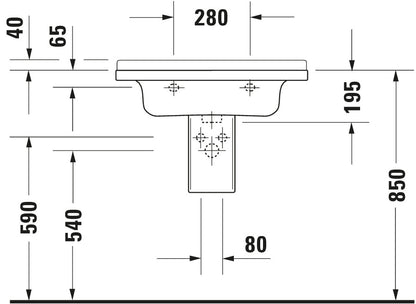 Duravit Starck 3 Washbasin