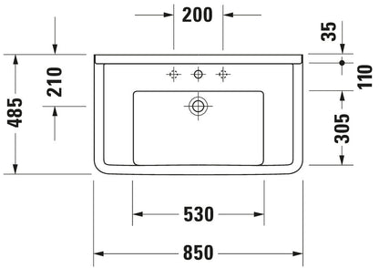 Duravit Starck 3 Washbasin