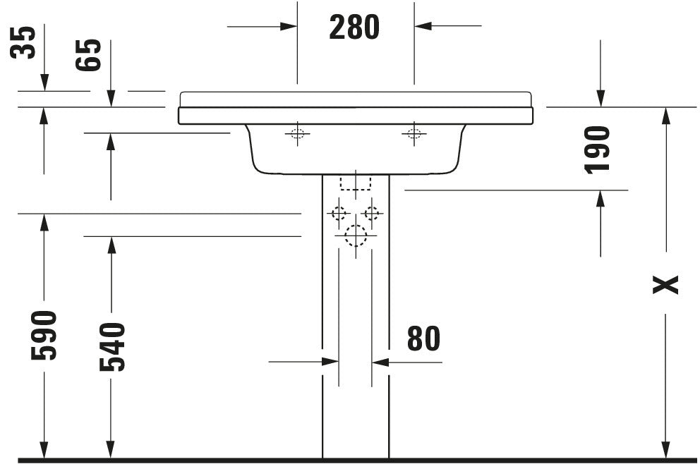 Duravit Starck 3 Washbasin