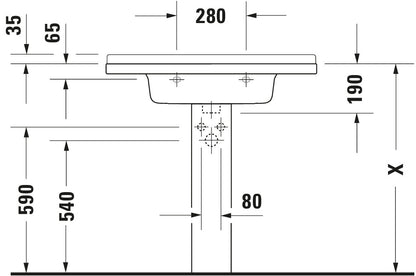 Duravit Starck 3 Washbasin