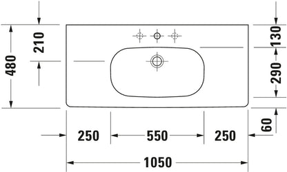 Duravit D-Code Washbasin