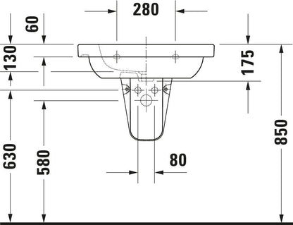 Duravit D-Code Washbasin