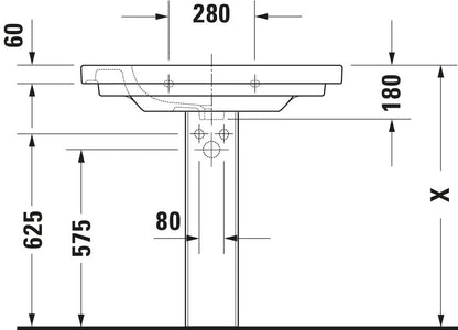 Duravit D-Code Washbasin