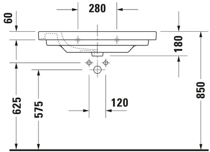 Duravit D-Code Washbasin