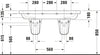 Duravit D-Code Double washbasin