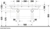 Duravit D-Code Double washbasin