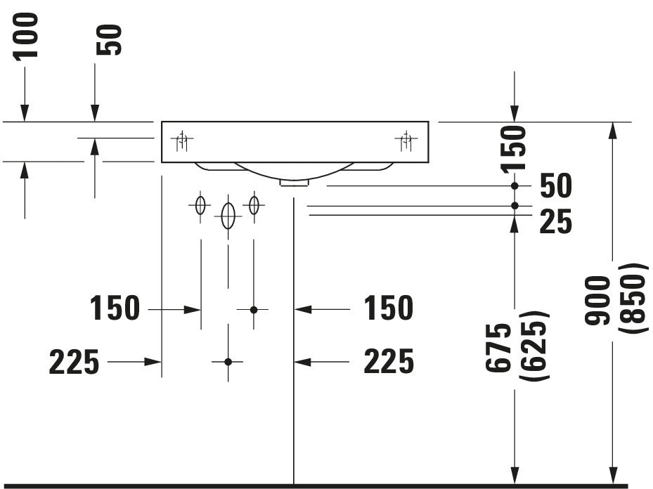 Duravit Architec Corner Basin