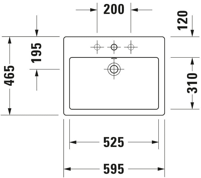 Duravit Vero Washbowl