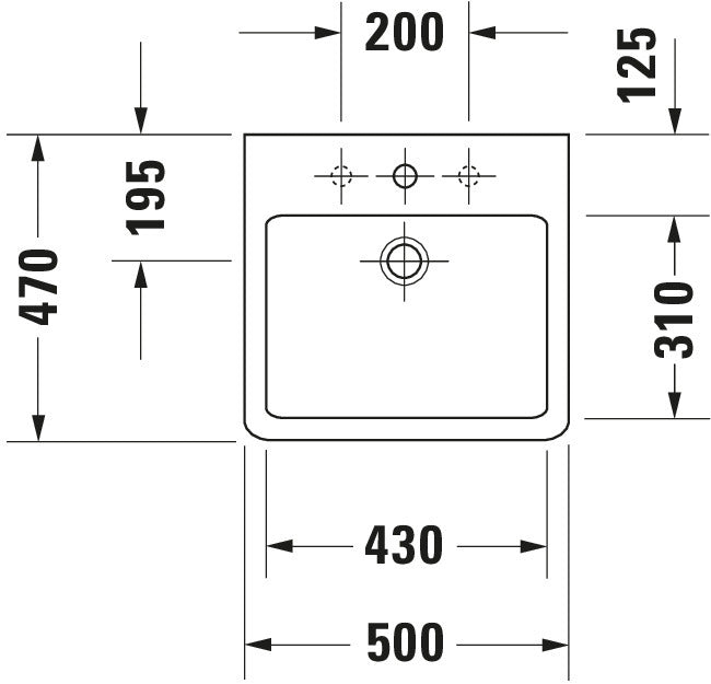 Duravit Vero Washbasin