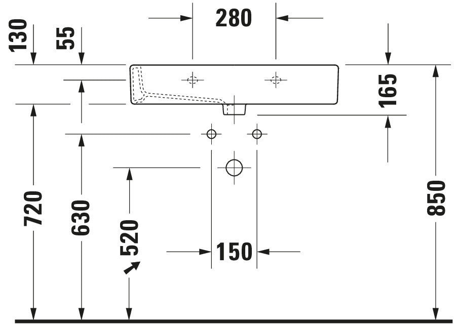 Duravit Vero Washbasin
