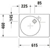 Duravit Duravit Design Classics Washbasin Scola