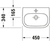 Duravit D-Code Hand basin