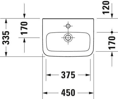 Duravit DuraStyle Hand basin