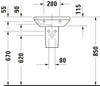Duravit DuraStyle Hand basin
