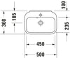 Duravit Happy D.2 Hand basin