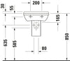 Duravit Starck 3 Hand basin