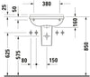 Duravit Starck 3 Hand basin