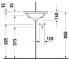 Duravit Starck 3 Corner Basin