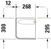 Duravit D-Code Siphon cover