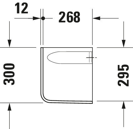 Duravit D-Code Siphon cover