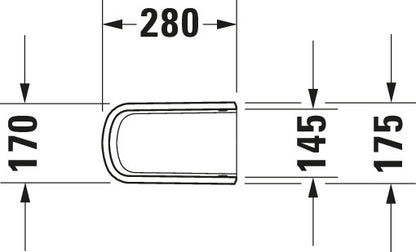 Duravit DuraStyle Siphon cover