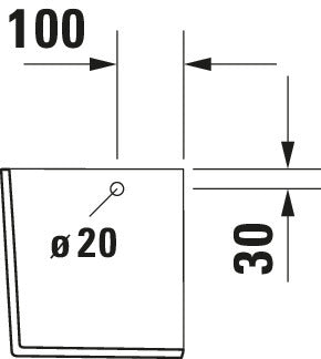 Duravit DuraStyle Siphon cover