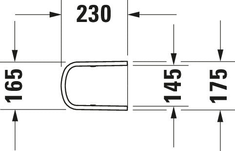Duravit DuraStyle Siphon cover