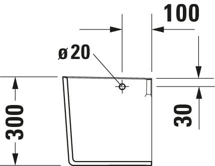 Duravit ME by Starck Siphon cover